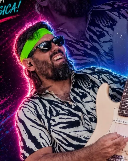 Fernando Vallerini, guitarra da Road80